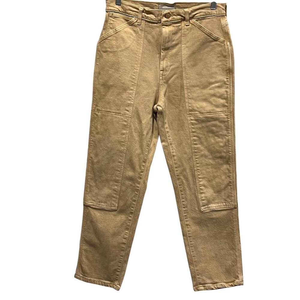 Everlane Utility Cheeky Jean, Organic Cotton, Tan, 31
